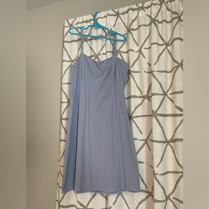 Blue short dress, size small